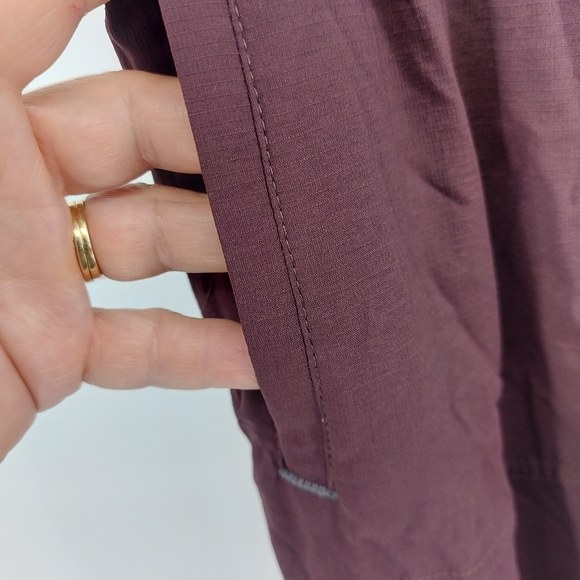 L.L Bean Women's Vista Camp Pants, Straight-Leg Burgandy Size XS - Picture 5 of 10